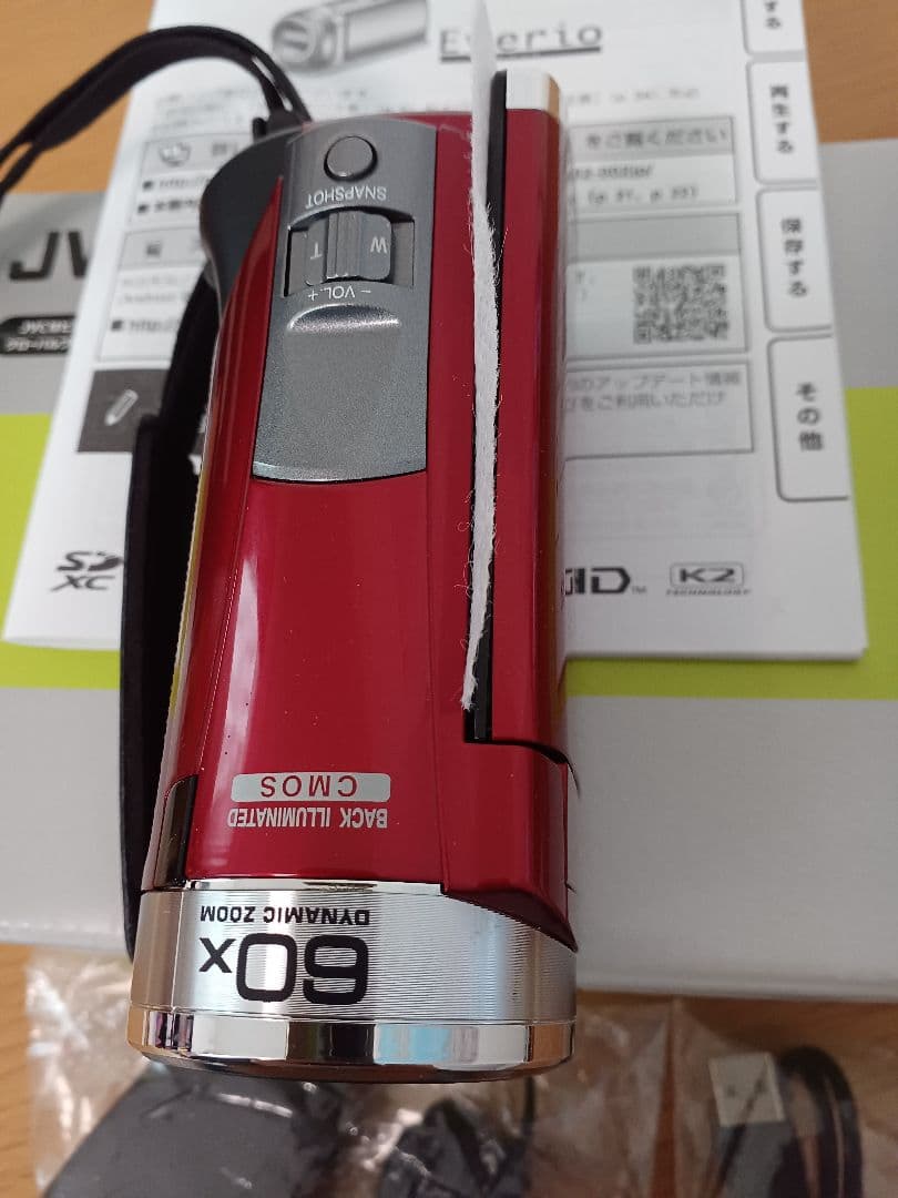 未使用　JVCビデオカメラ　ケンウッドビデオカメラ　エブリオ