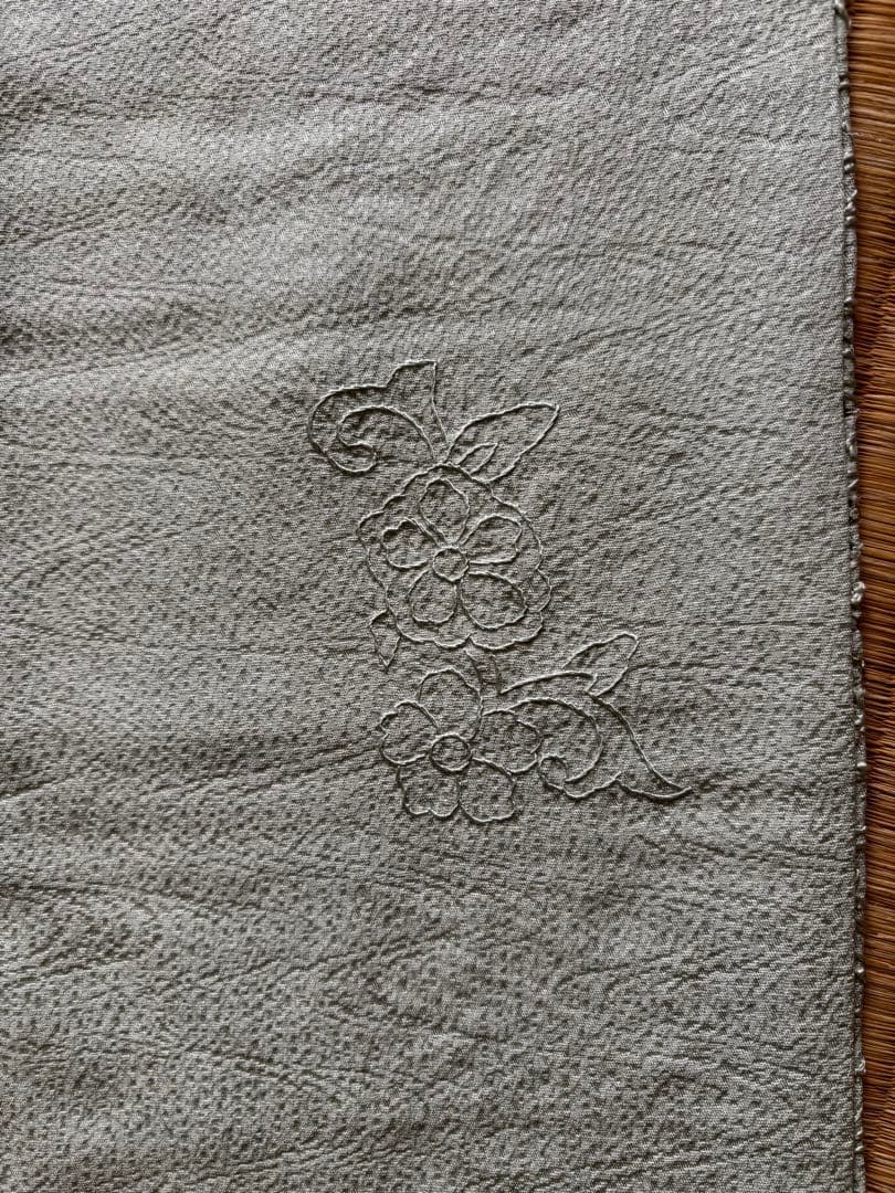 訪問着　一つ紋　作家もの　正絹　未使用