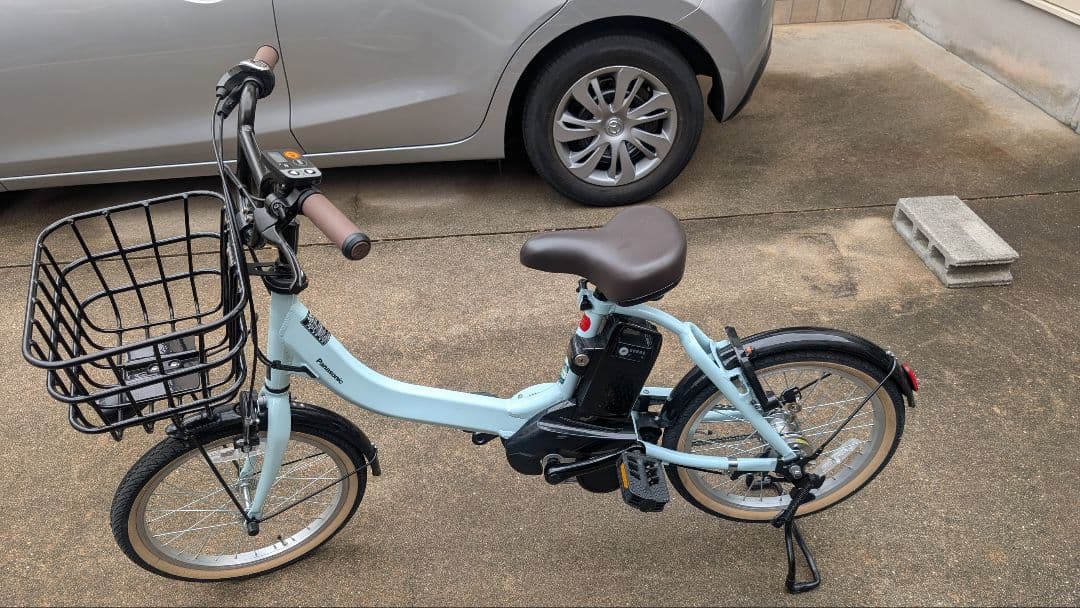 2024年12月購入 美品 パナソニック 電動アシスト自転車 ビビS18