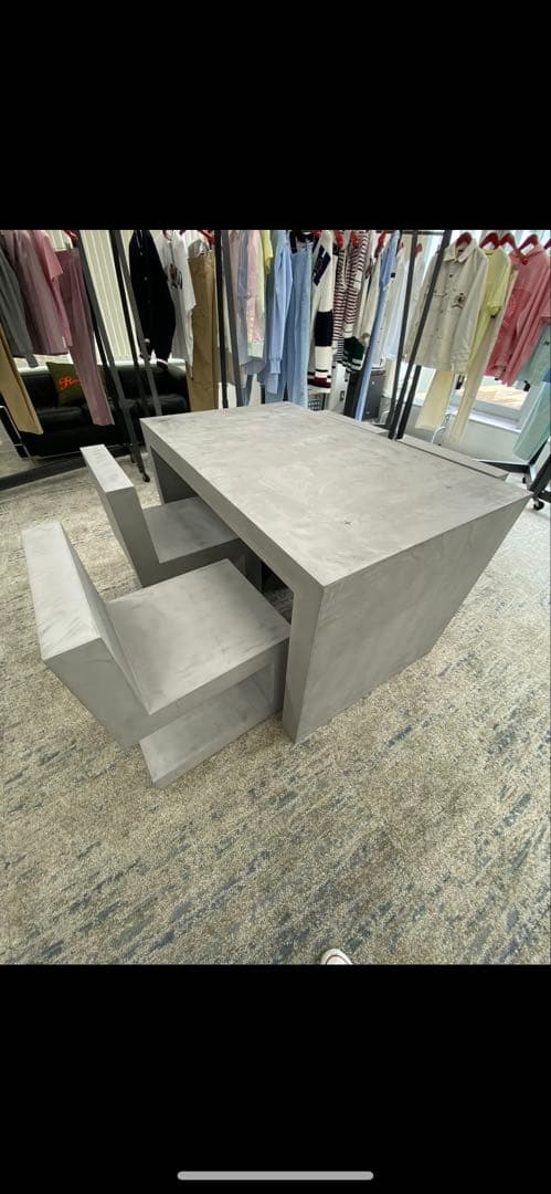 mortex デザインテーブル１台/チェア4脚