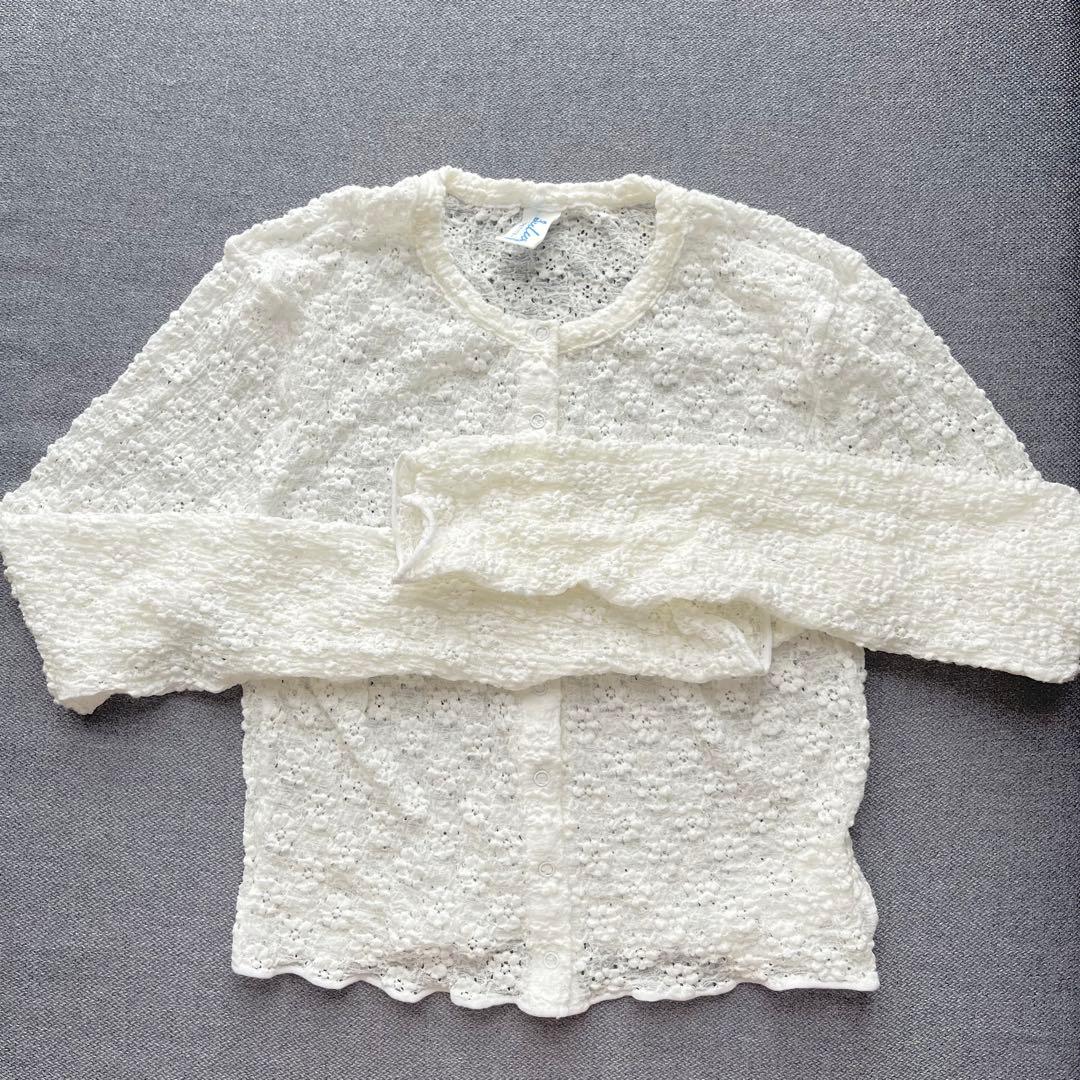 プチルル　レースカーディガン　エディットフォールル