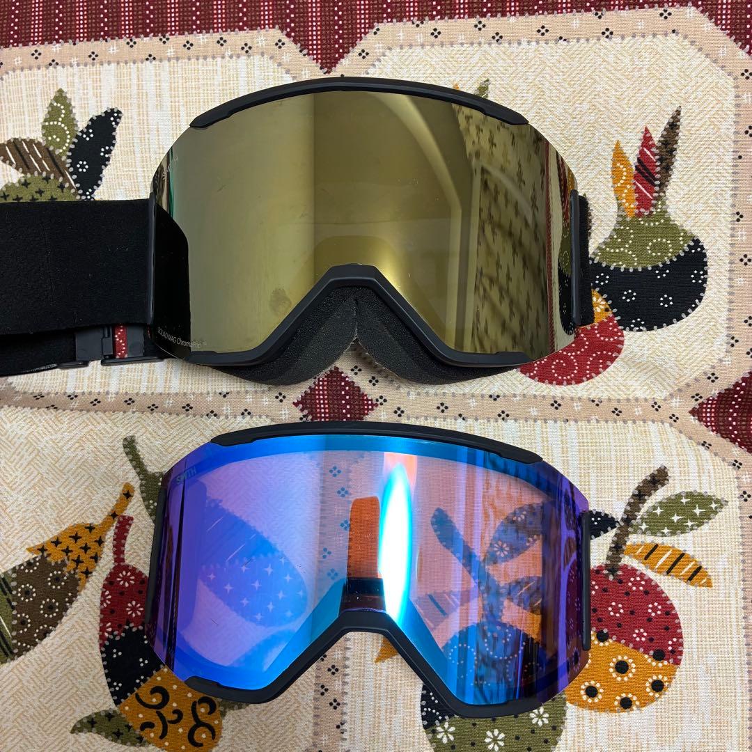 Smith Squad Mag スキー　スノー　Asia fit 2レンズ付き