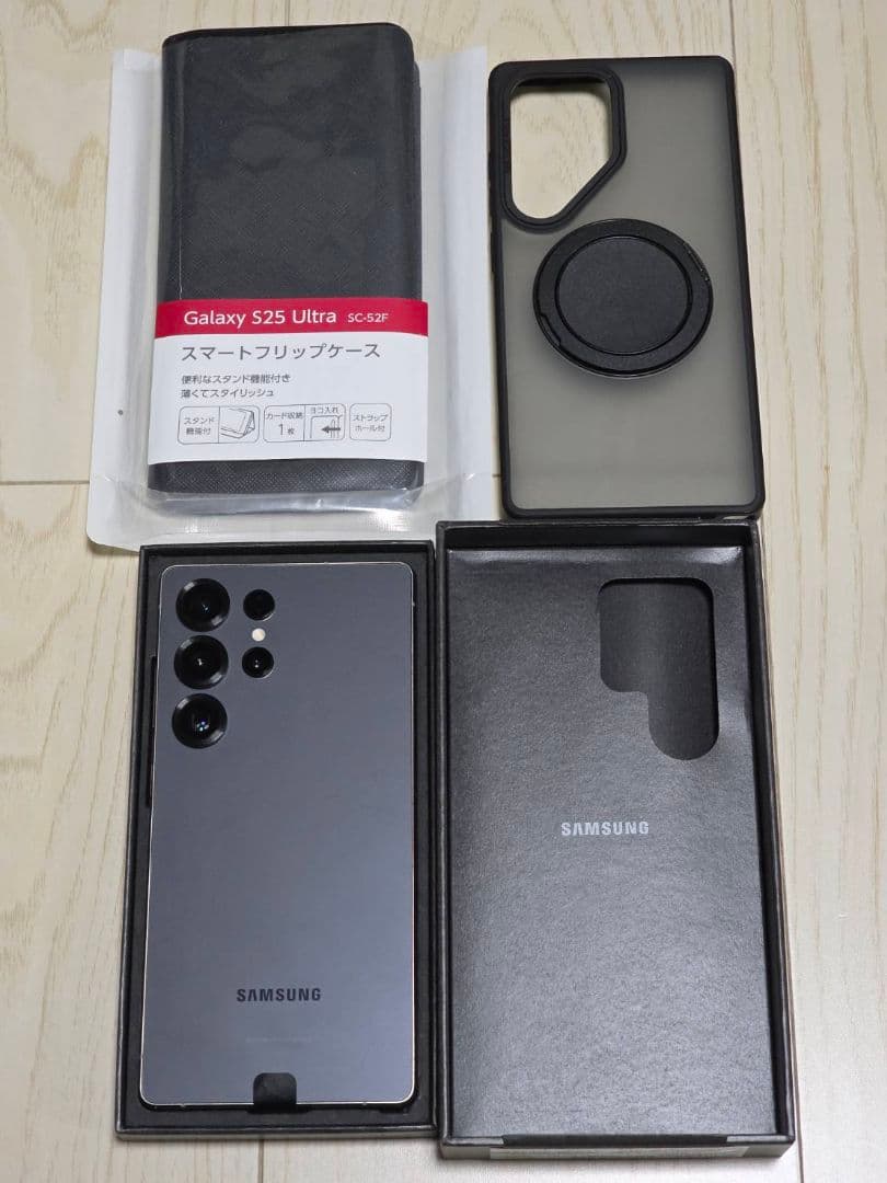 Galaxy S25 Ultra docomo 256GB ブラック 極美品‼️