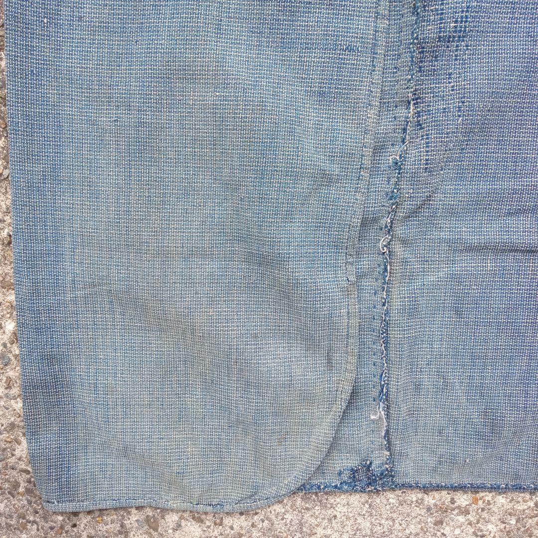 シンプル　野良着　襤褸　羽織　アンティーク