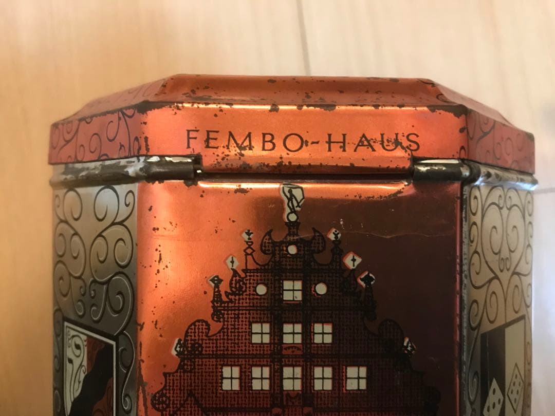 ブリキ缶　ドイツ製　Schöller　ニュルンベルク