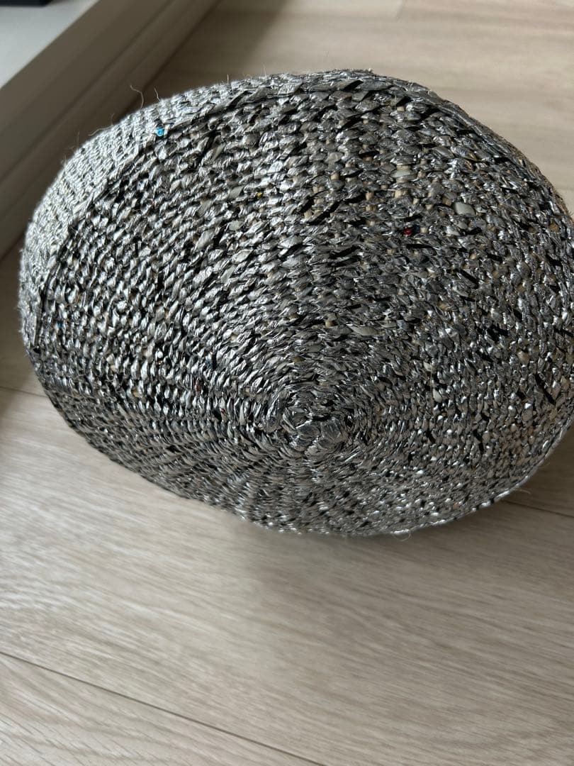 rectangle シルバーバスケット　ビッグトート