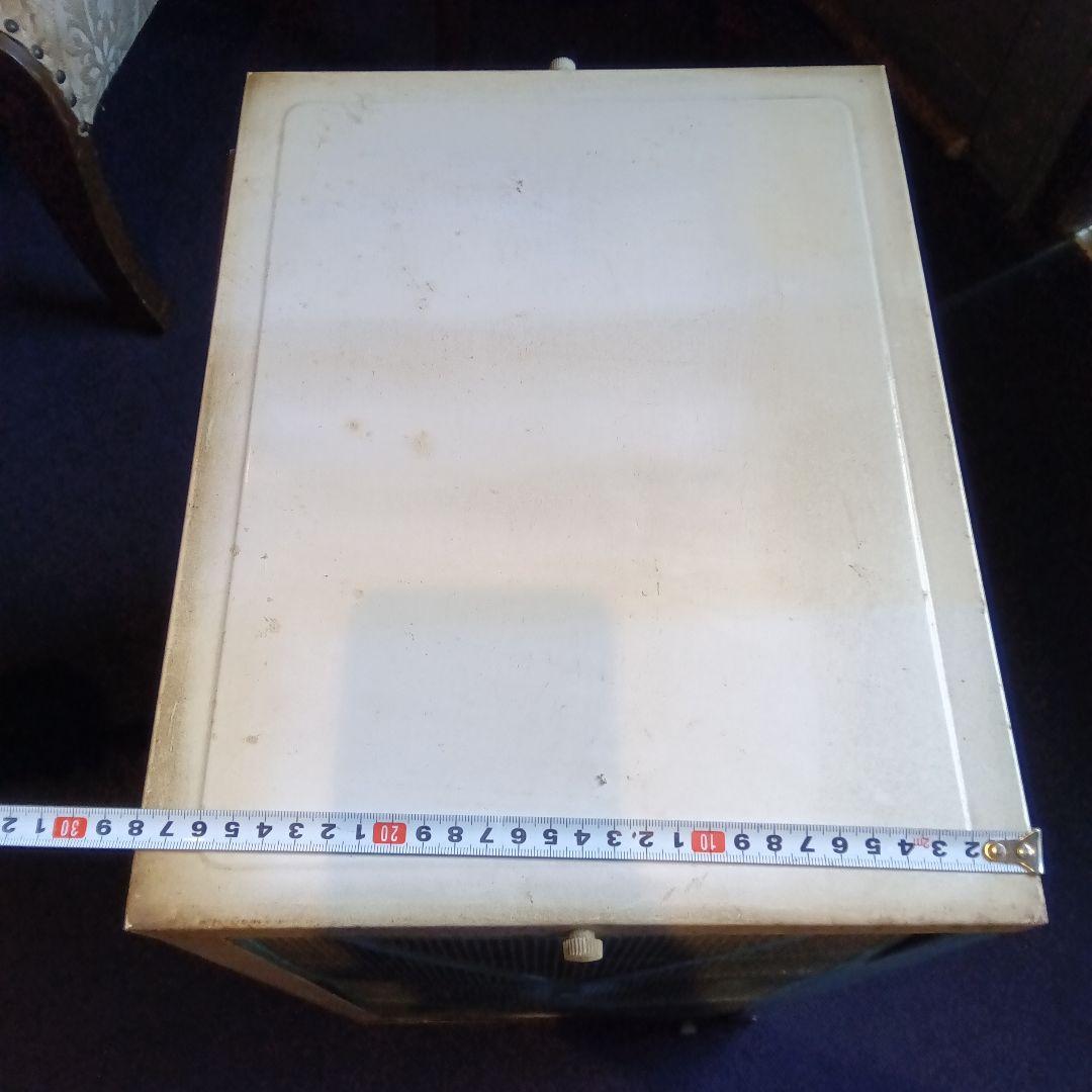 収納棚 蠅帳 昭和レトロ 車の柄 中古品