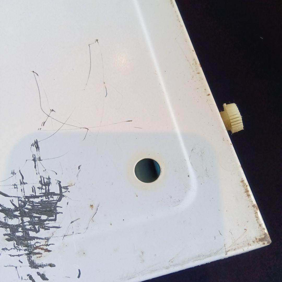 収納棚 蠅帳 昭和レトロ 車の柄 中古品