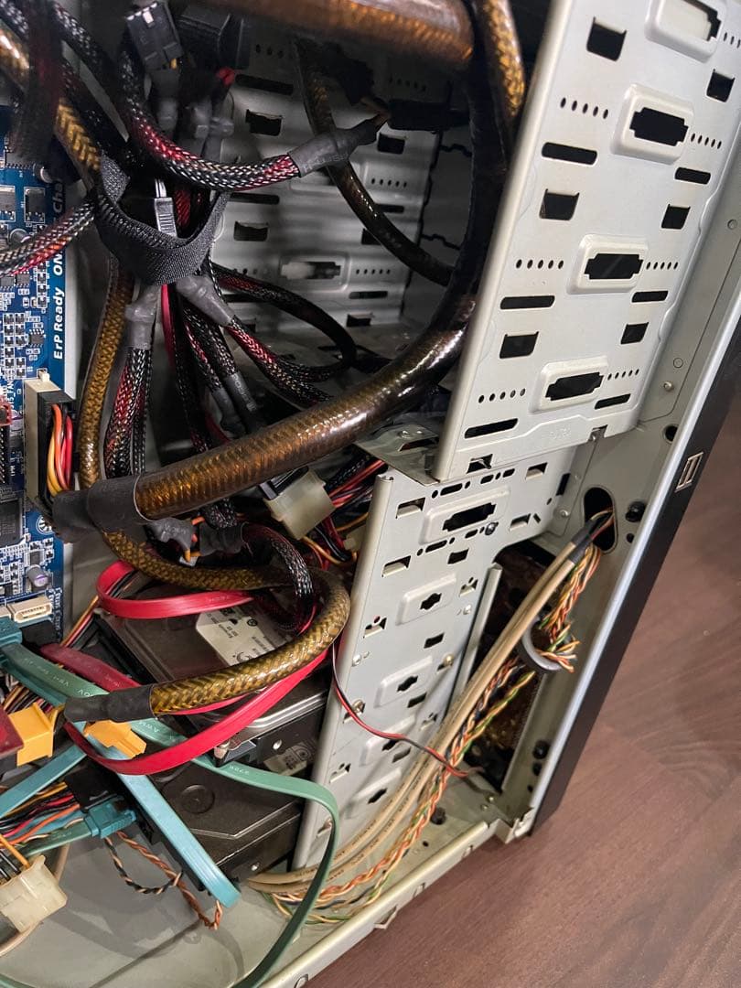 自作 PC デスクトップ タワー ケース 3セット （ 内部パーツ付 ） LED