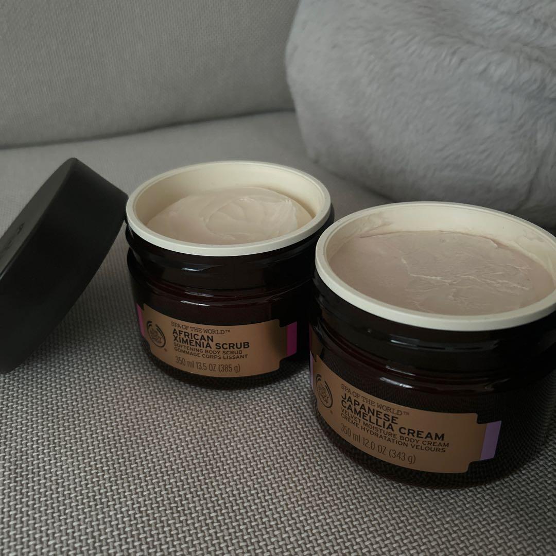 ザボディショップ　スパオブザワールド4点セット　ほぼ新品