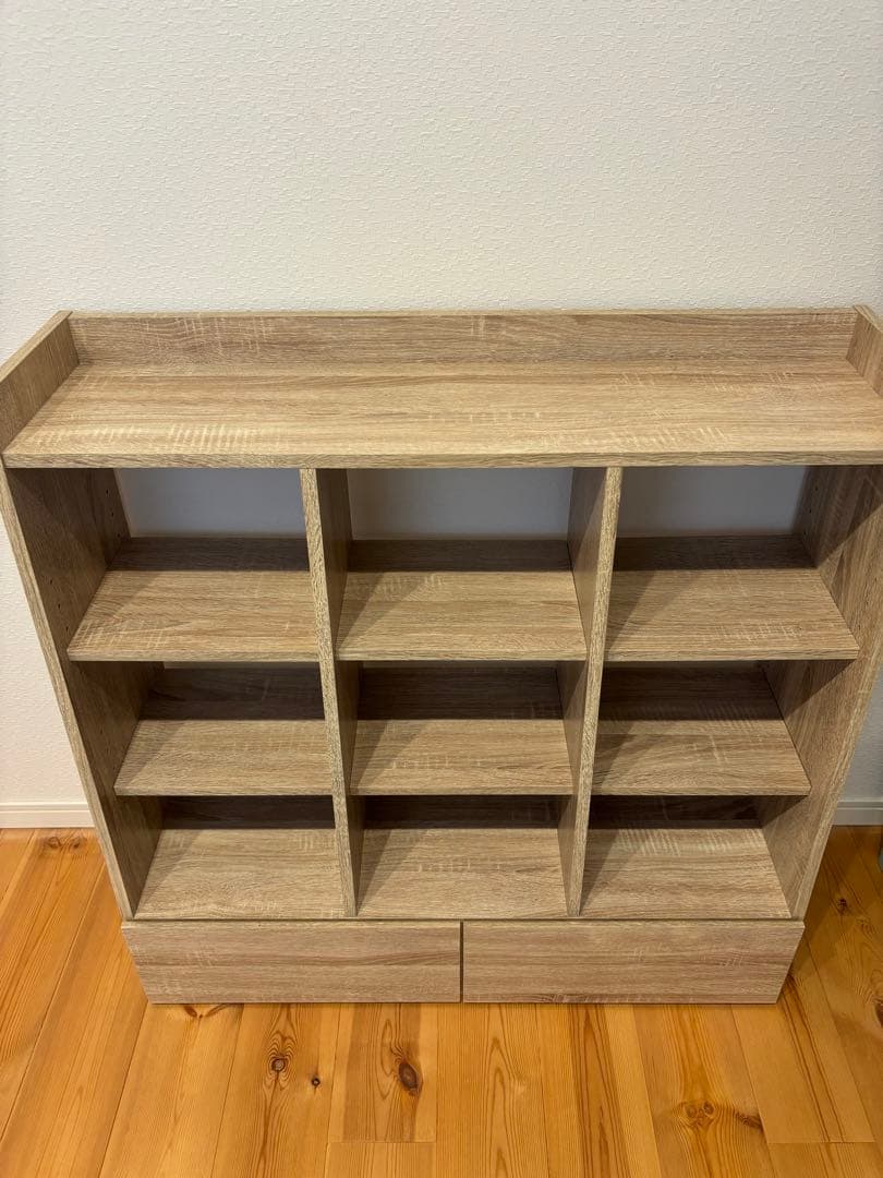 オープンシェルフ　収納棚　ラック　本棚