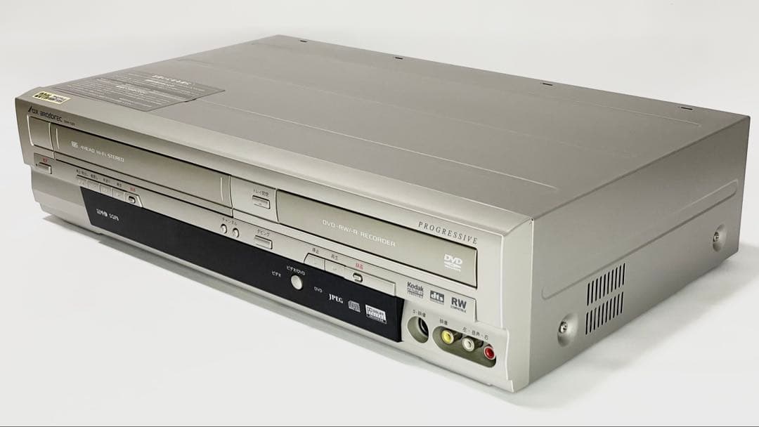 【かいくん】【極美品ダビング機】船井電機 DXR-120V VHS一体型