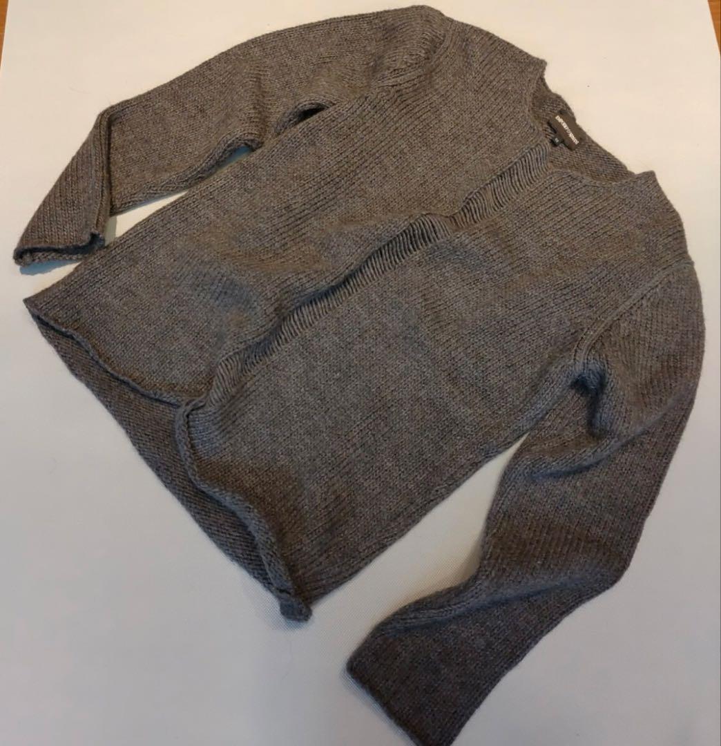 EMPORIO ARMANI メンズ トップス　モヘア混 長袖 ニットサイズ52