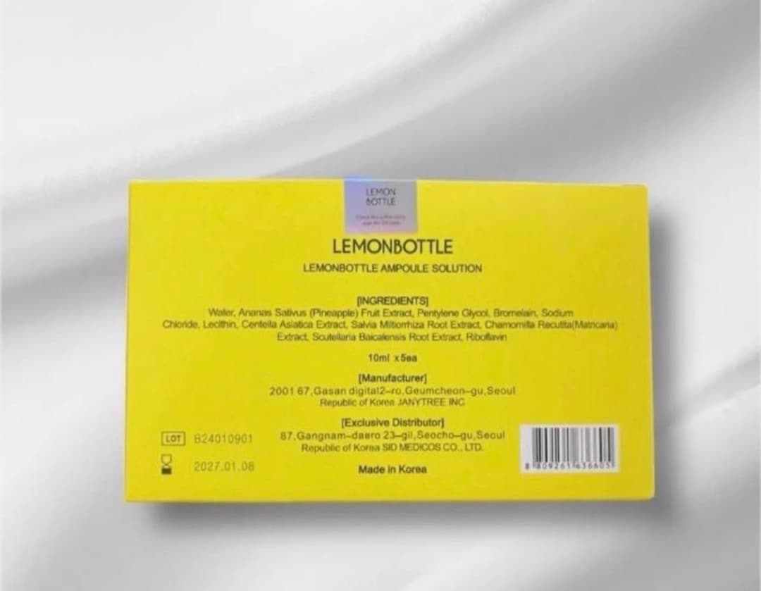 韓国で人気沸騰　リピ　レモンボトル 5本ホームケアキットプレゼント