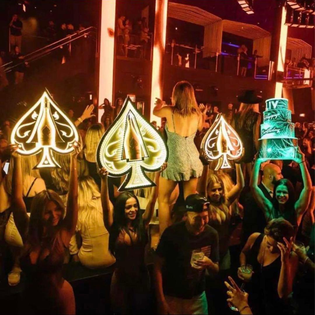 【非売品】アルマンド シャンパン ディスプレイ LED ライト トランプタワー