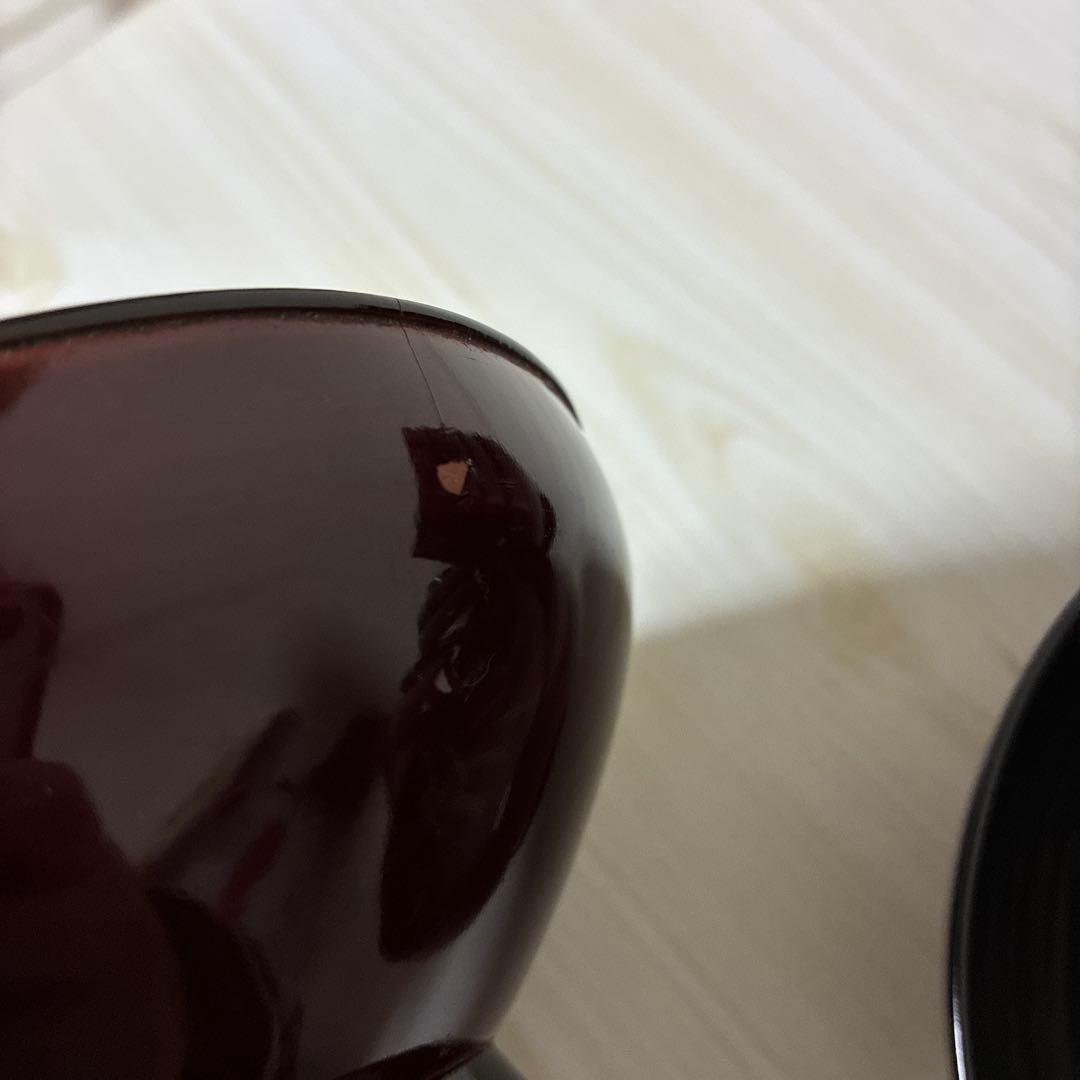 骨董　汁椀　木製漆器　蒔絵　アンティーク