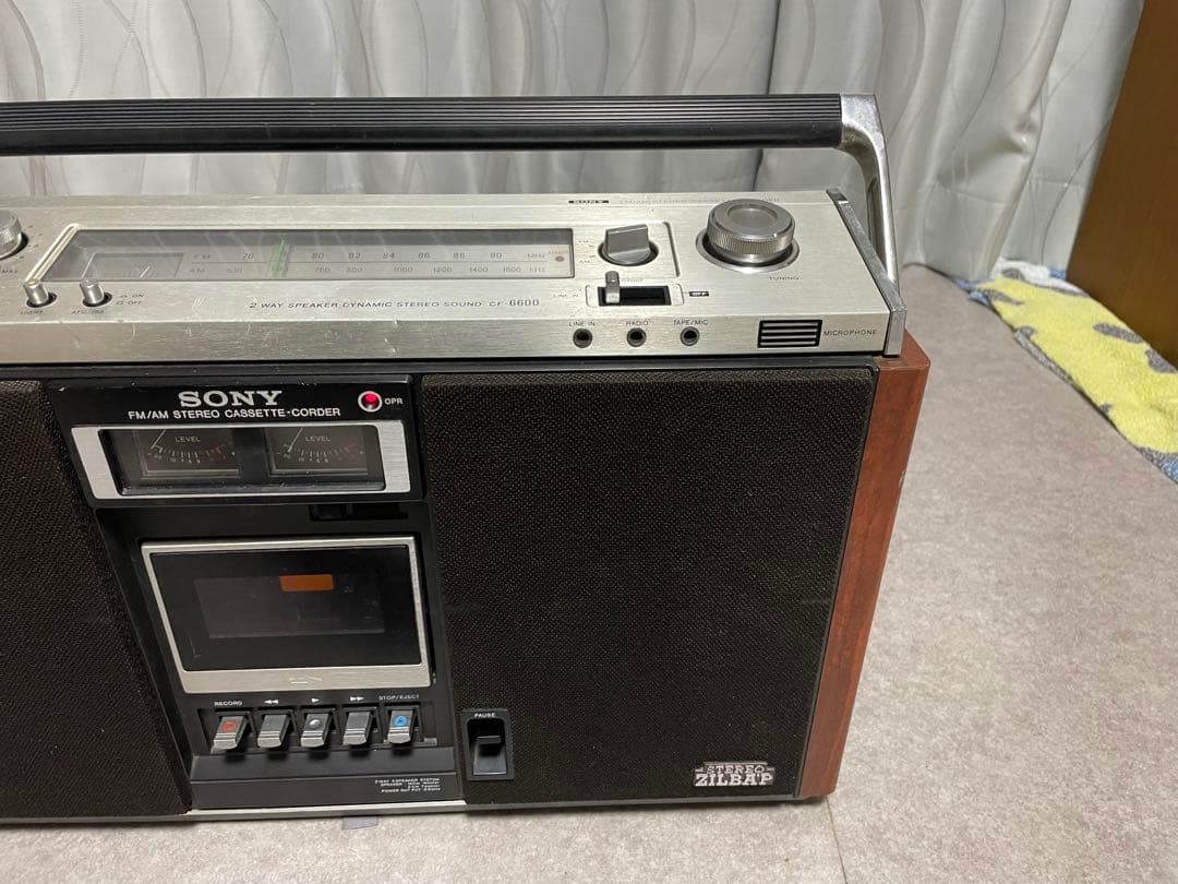 SONY CF-6600 FM/AM ステレオカセットコーダー