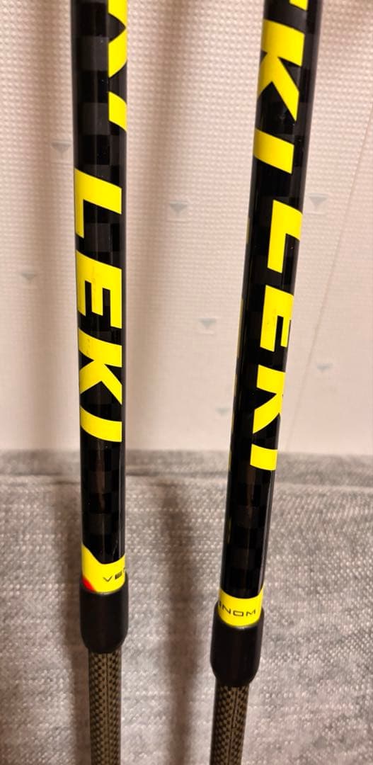 丸さま専用LEKI レキ スキーストック ベノム バリオ 3D 95～125cm