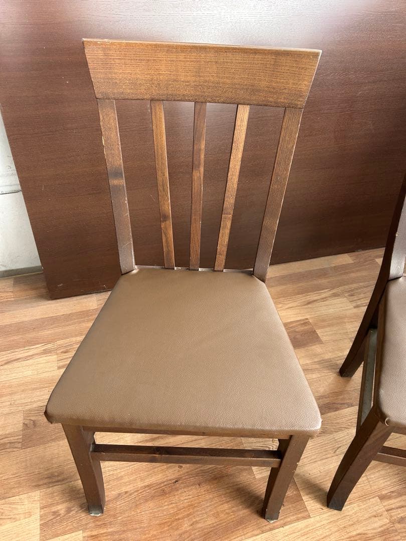 341 カリモク木製チェア2脚セット 北欧ナチュラル おしゃれ ダイニングチェア