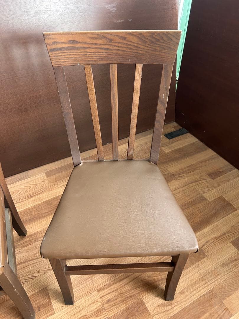 341 カリモク木製チェア2脚セット 北欧ナチュラル おしゃれ ダイニングチェア