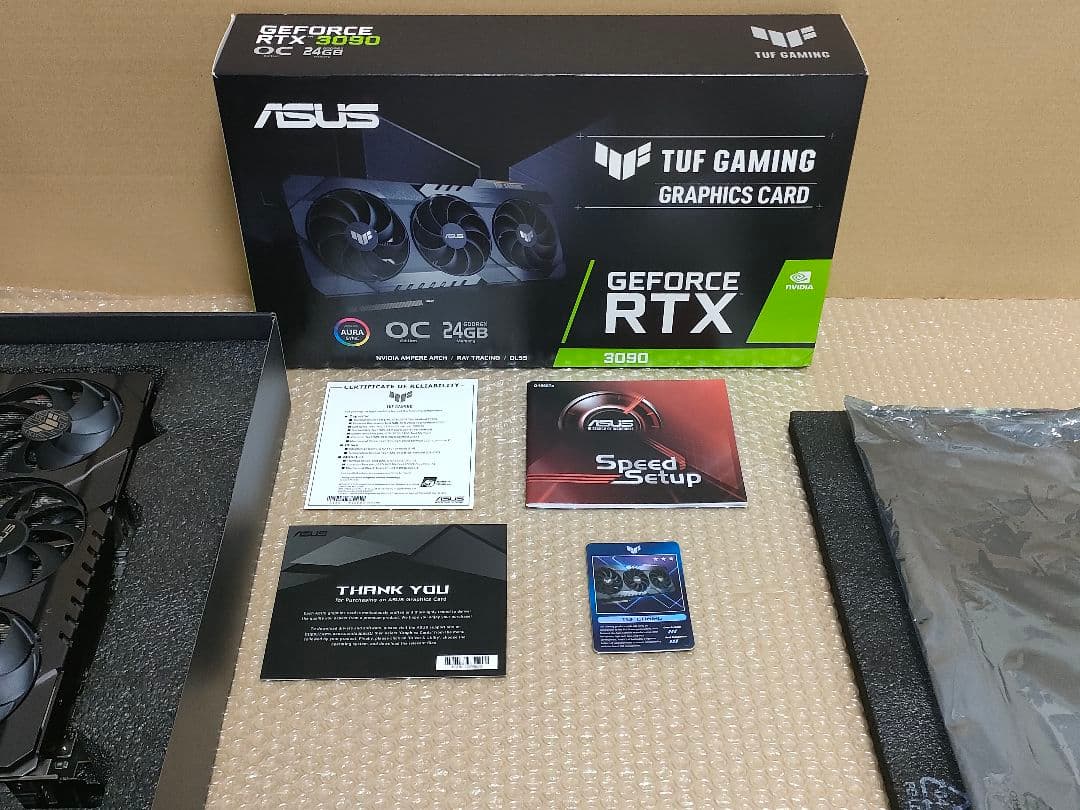 B*i様 ASUS GeForce RTX3090 24GB TUF GAMIN