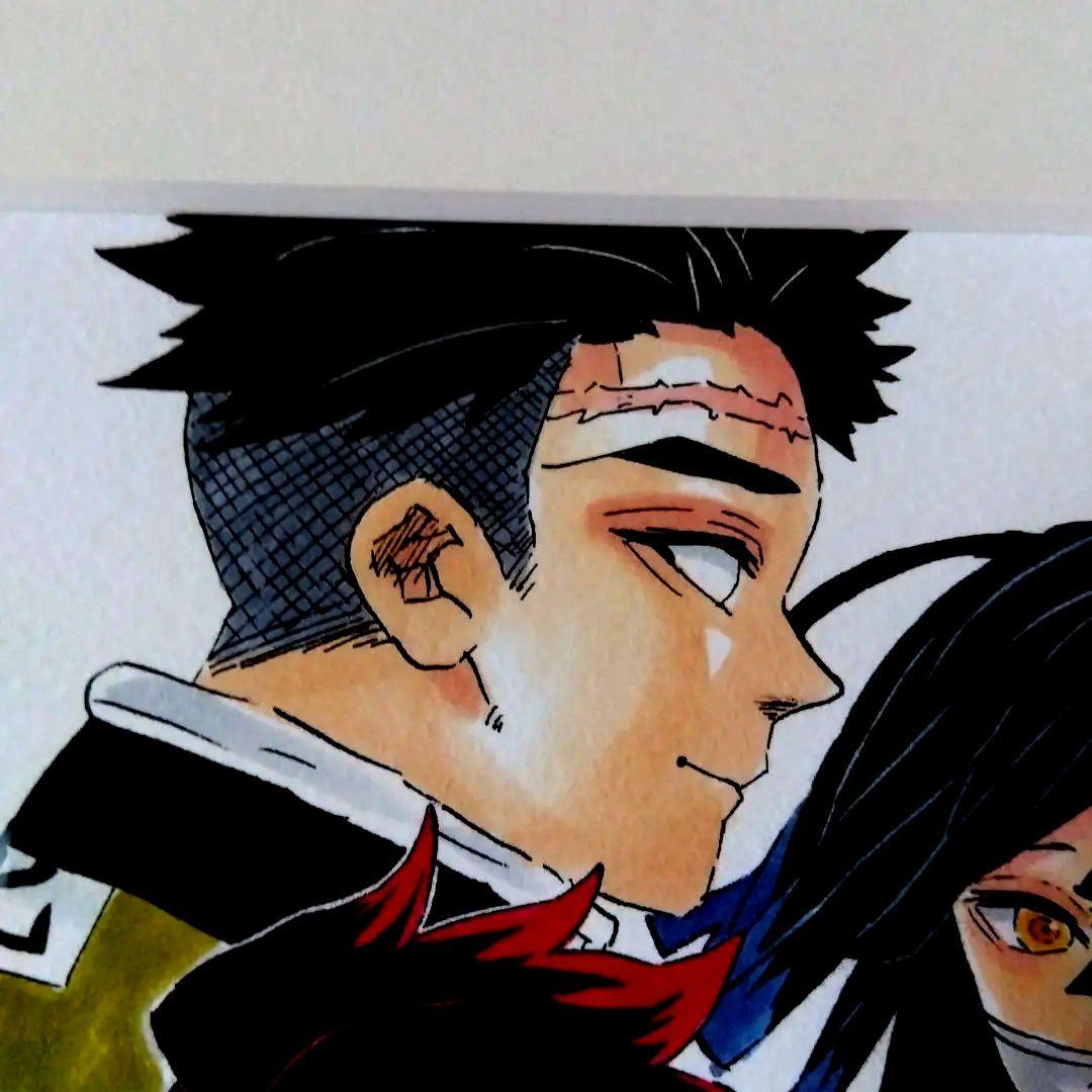 鬼滅の刃、高級複製原画。額入り【正規品】