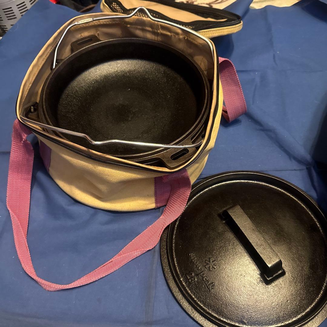 レア　スノーピーク　和鉄ダッチオーブン28初期型