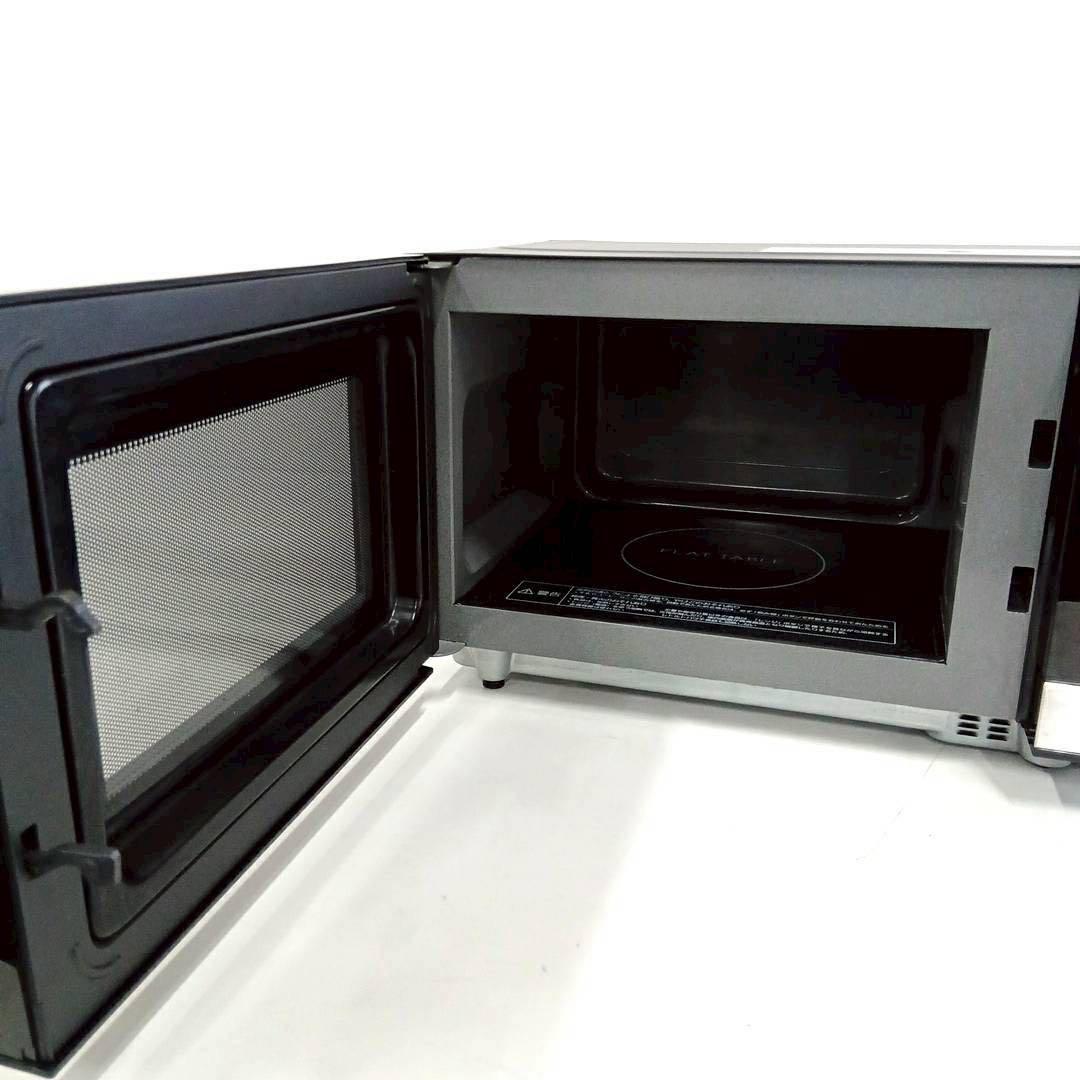 ⑬パナソニック ハイパワー フラット電子レンジNE-FL222-K 2022年