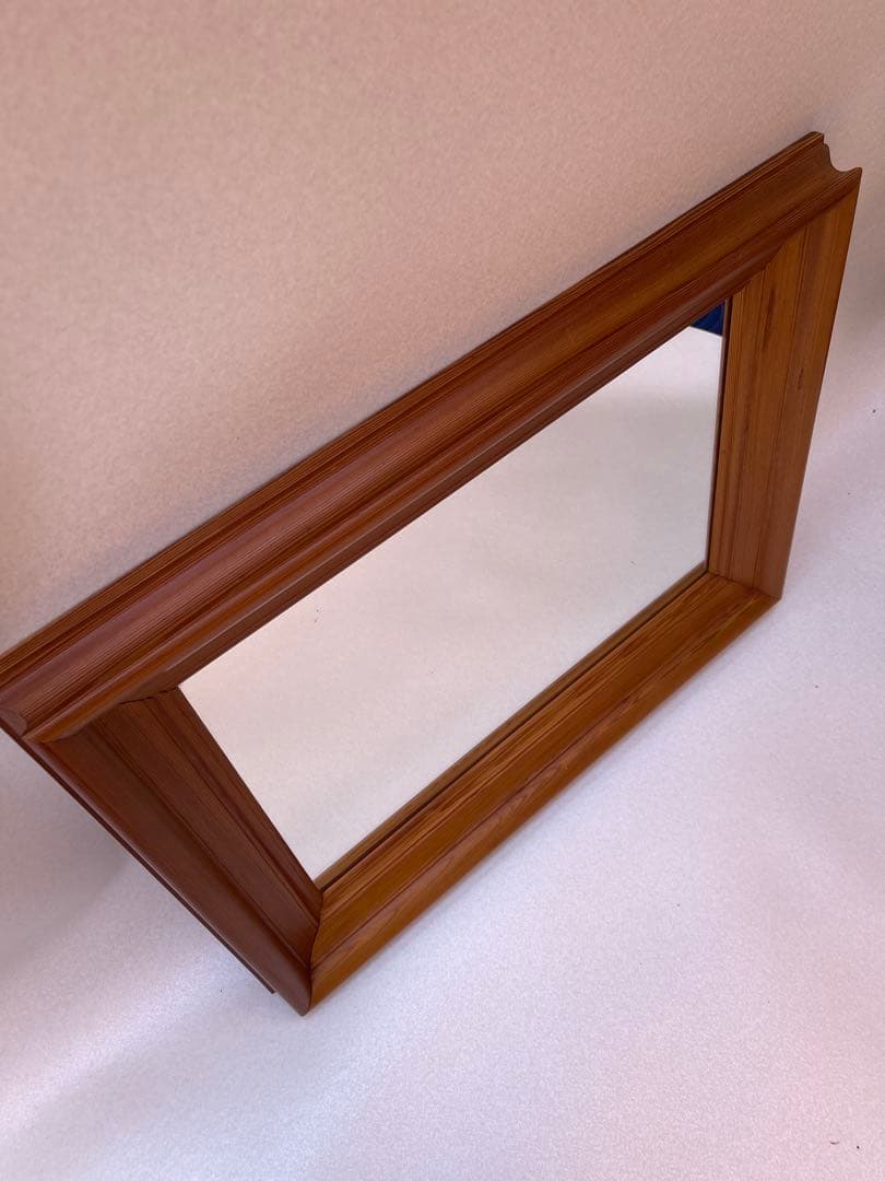 無垢材(パイン)　ミラー