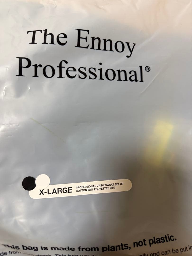 トップス ENNOY PROFESSIONAL CREW SWEAT SET UP XL
