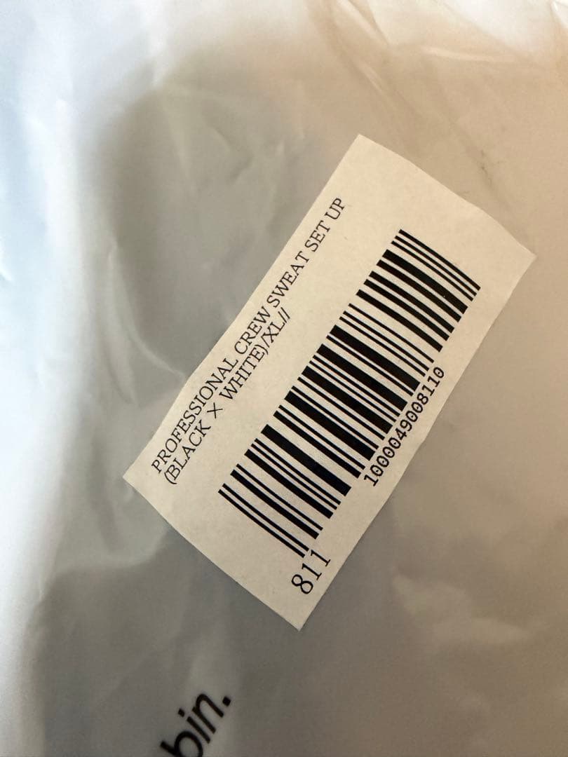 トップス ENNOY PROFESSIONAL CREW SWEAT SET UP XL