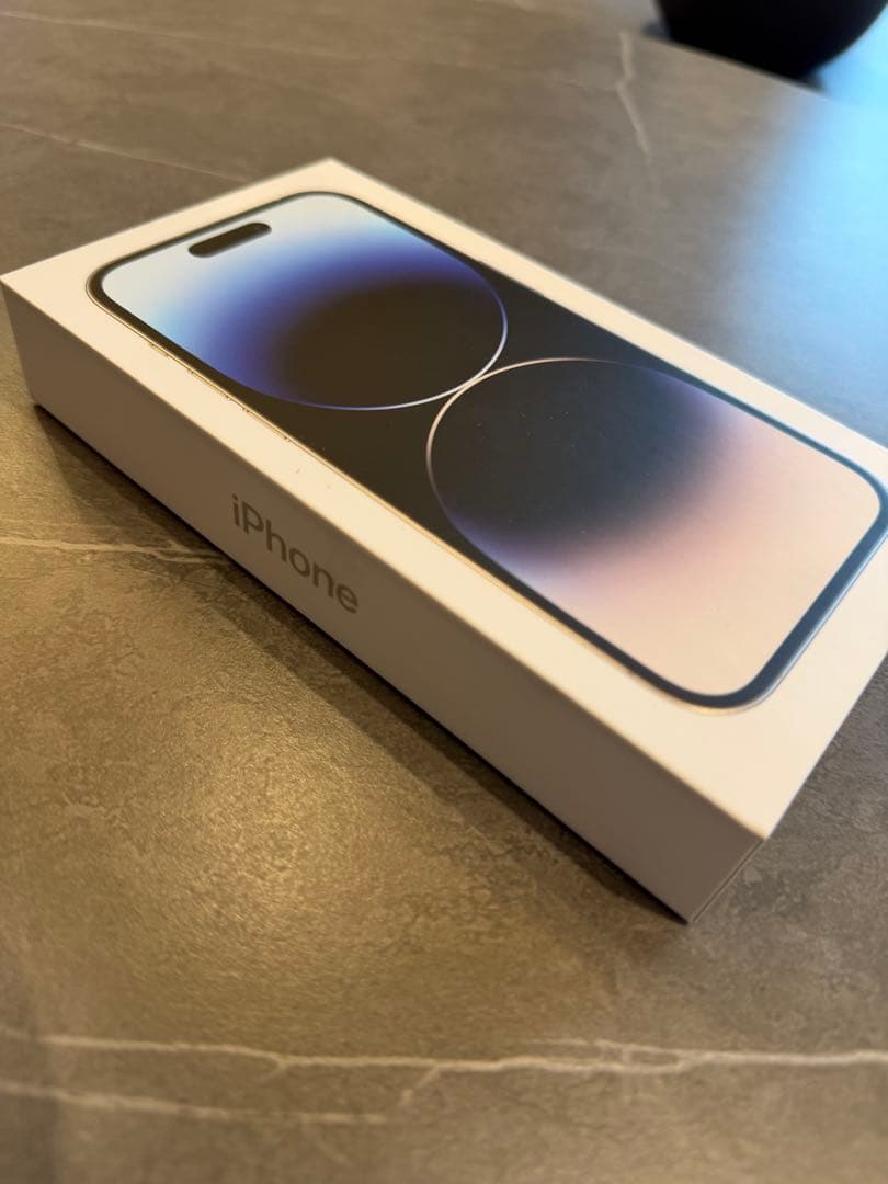 【iPhone14Pro】 ホワイト 256GB 箱付き