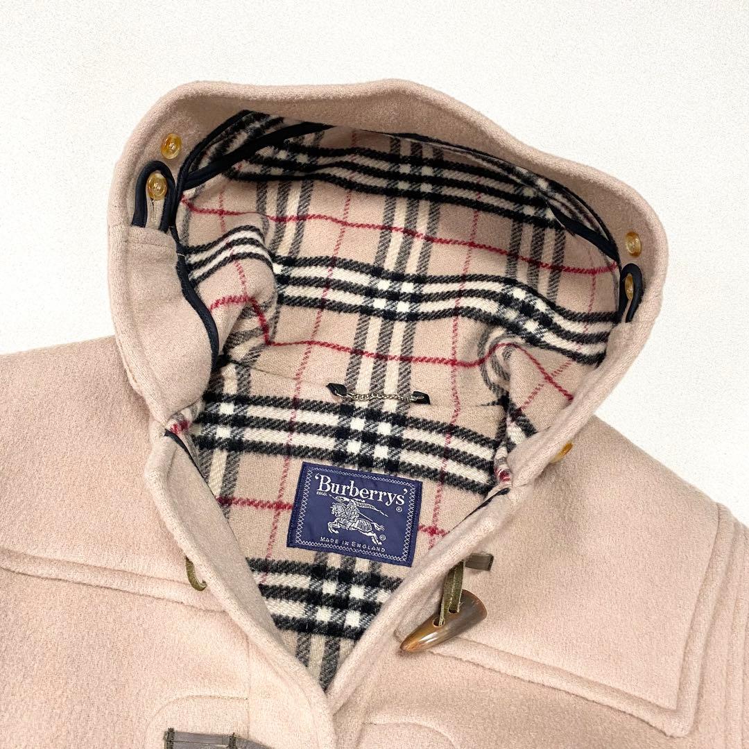 美品✨ Burberrys ダッフルコート ノバチェック 英国製 ベージュ XL