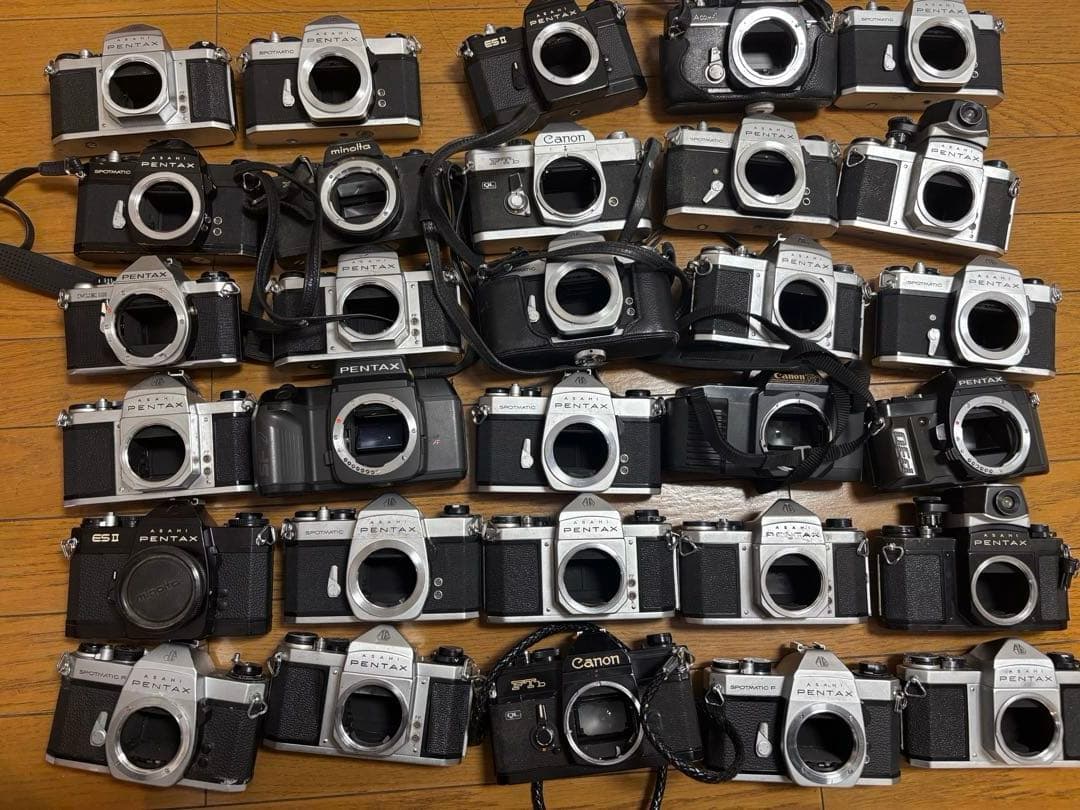 フィルムカメラセット フィルムカメラ ジャンク ３０台 処分価格 ❶