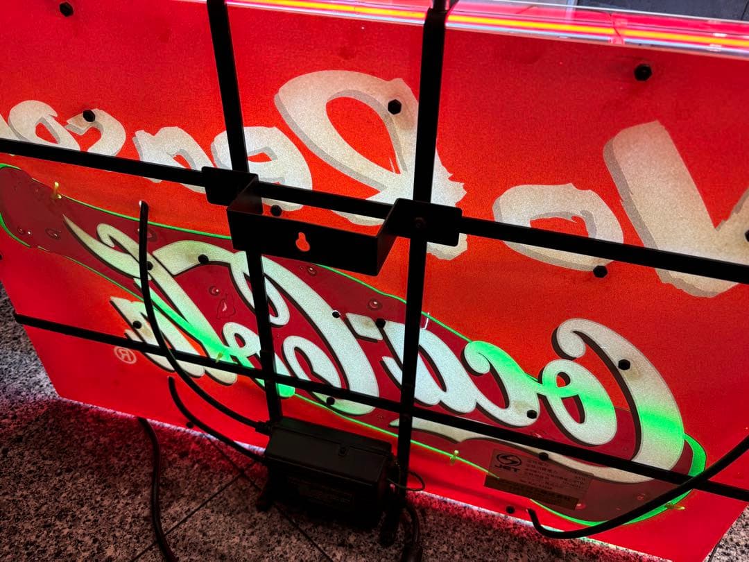 【非売品】　【希少品】コカコーラ　ネオン看板