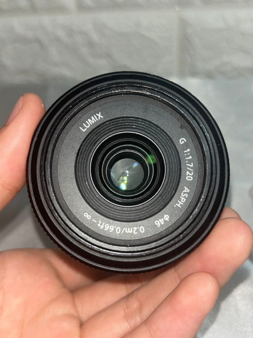 LUMIX 20mm f1.7 完動品