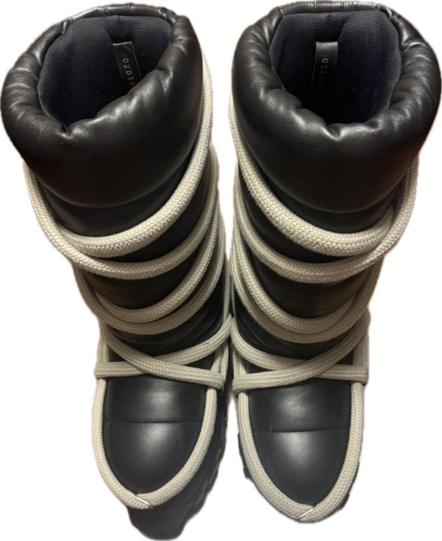 0*m様 rick owens lunar mega tractor boots