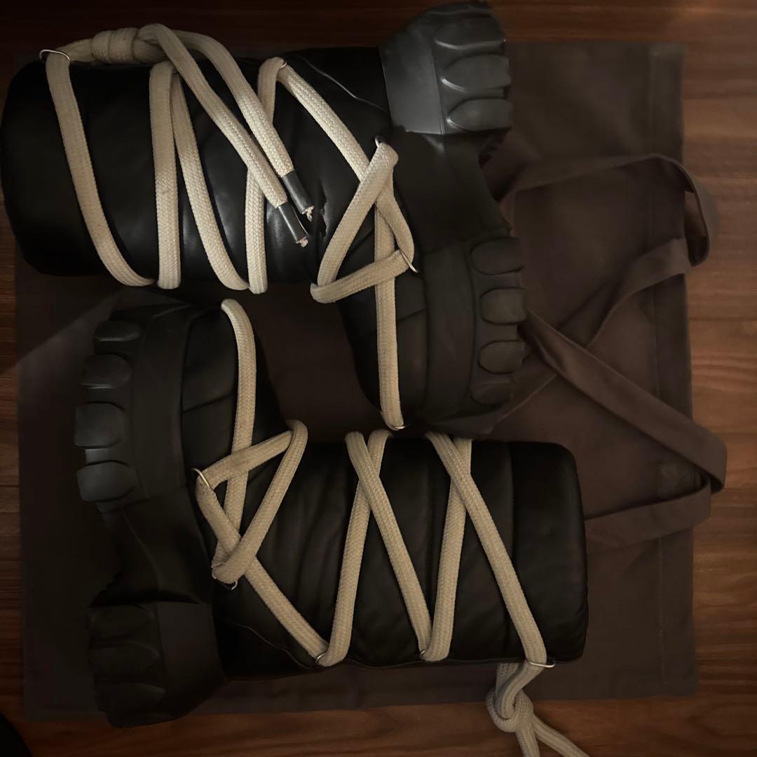 0*m様 rick owens lunar mega tractor boots