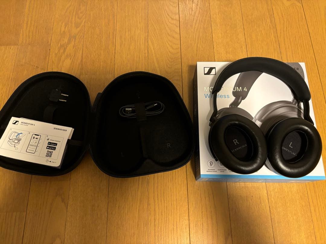 超美品 Sennheiser MOMENTUM 4 Wireless