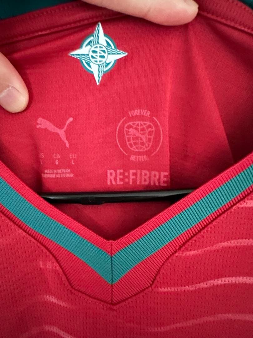 ポルトガル代表 2026年W杯ユニフォーム 7番 クリスティアーノ・ロナウド