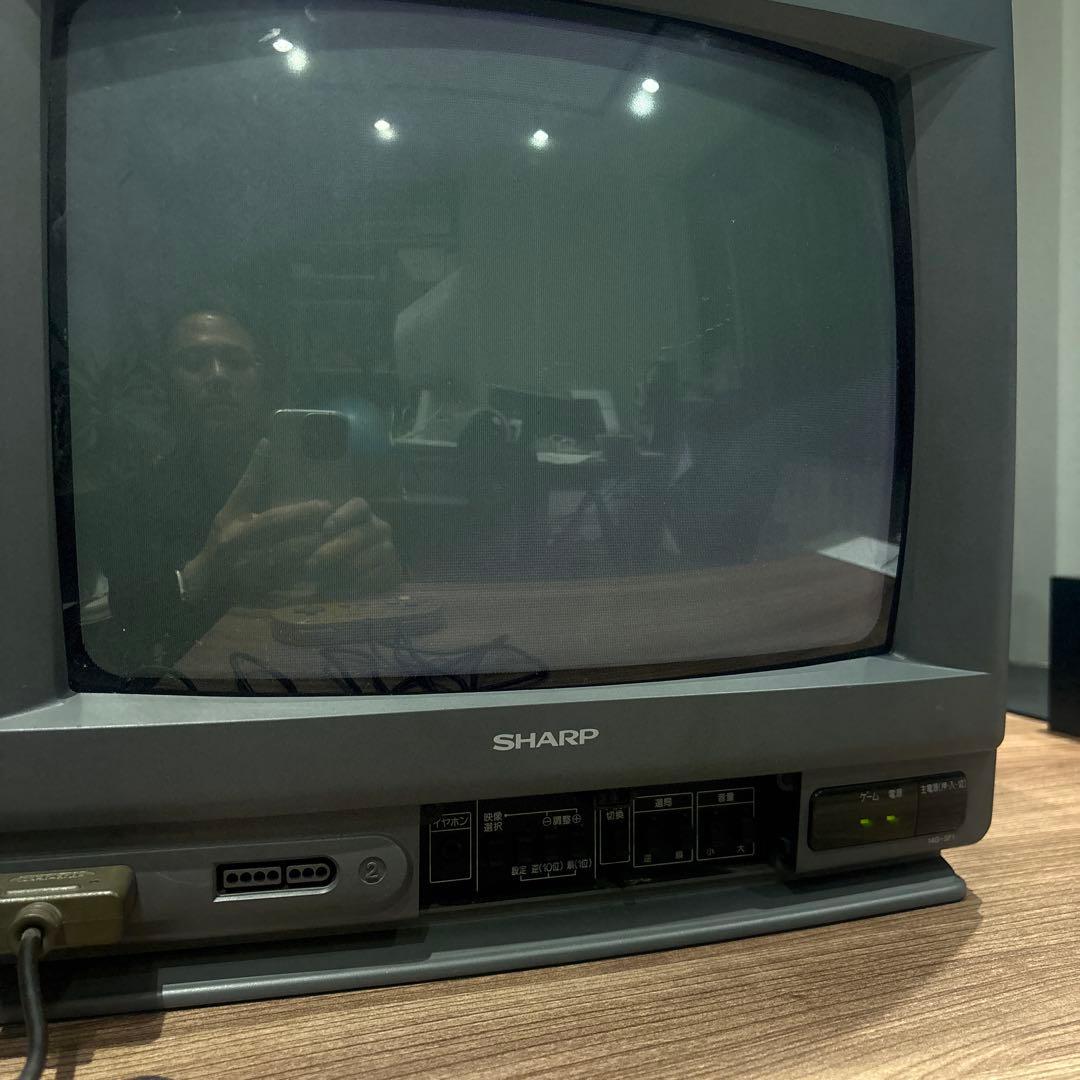 【Dan】SHARP 14G-SF1 ブラウン管テレビ