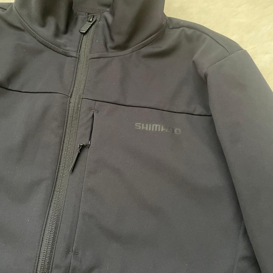 シマノ SHIMANO ストレッチジャケット フィッシング 釣り ブラック L