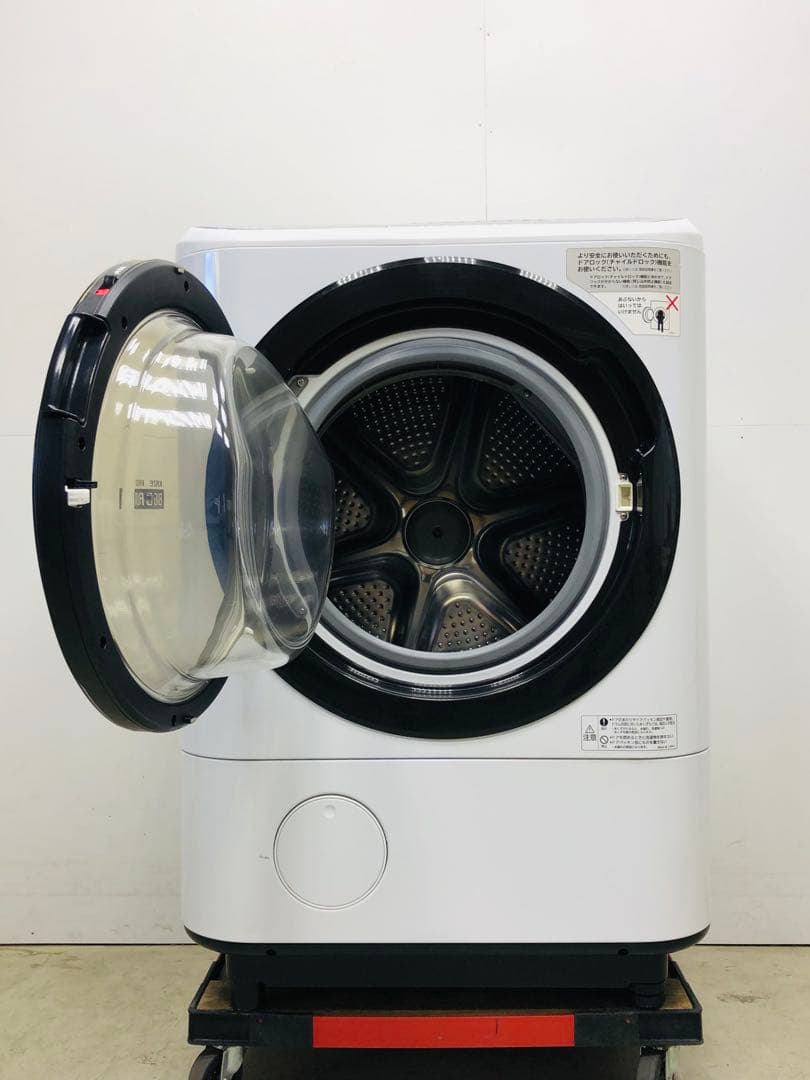 2017年製 美品 日立 ナイアガラ洗浄ドラム式洗濯乾燥機 BD-NV110BL