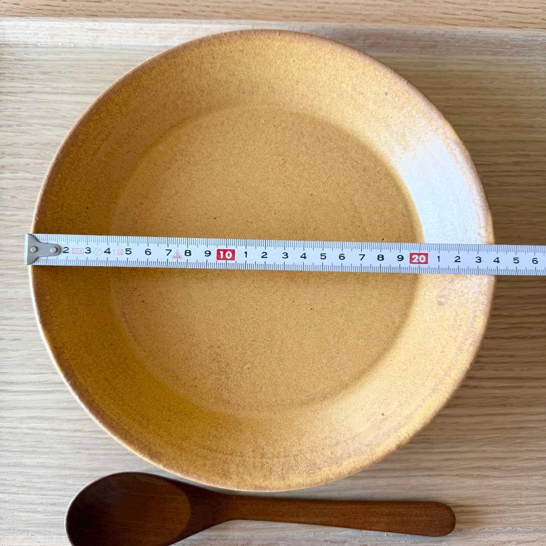 【未使用】小澤基晴　8寸　淡黄