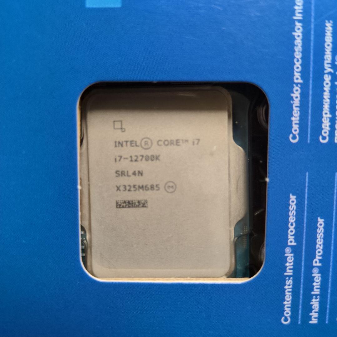 CPU i7-12700K + Z690-PLUS D4 + 32GB DDR4
