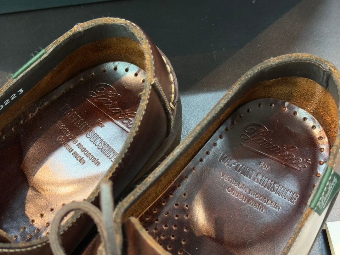 パラブーツ × キャプテンサンシャイン ドマング AMERICA