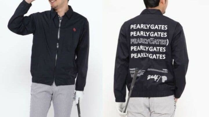 パーリーゲイツ　ニコチャンPG連LOGO　CRAFTEVO防水ジャケット