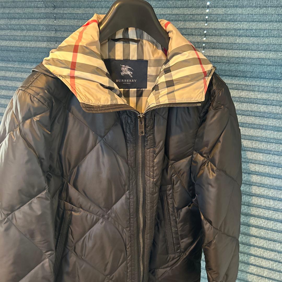 バーバリーロンドン　ダッフルコート　ダウンフーディライナー付き