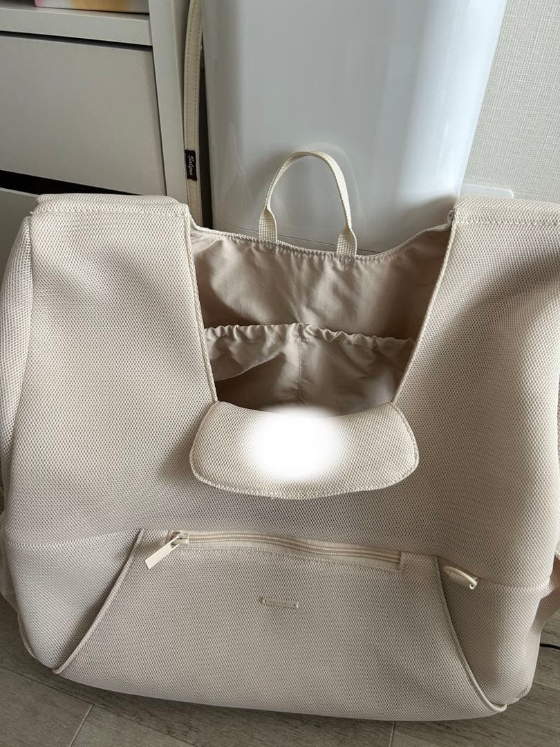 moncheri モンシェリ メッシュフロントリュックメッシュ付き S