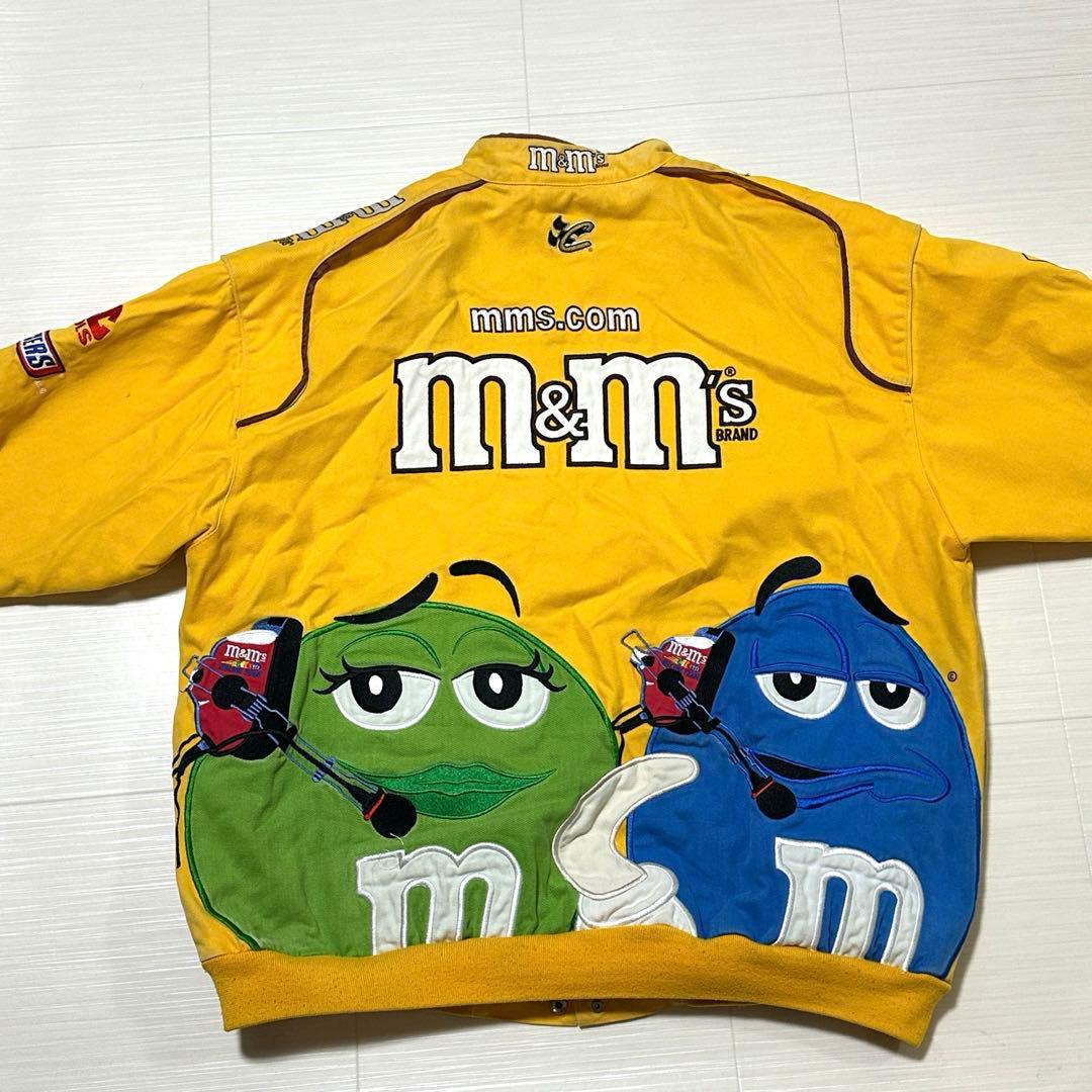 CHASE レーシングジャケット エムアンドエムズ　スポンサー　刺繍　90s